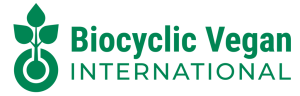 Logo certificación Biocyclic Vegan International